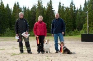 Klasse Elite fra venstre: Anders Svare, Katja Sulkala, Jostein Engdal.